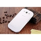Galaxy S3 Case,DAMONDY Luxury Metal Air Aluminum Bumper Detachable + Acrylic Hard Back+ Tempered Glass Screen Protector Film Case For Samsung Galaxy S3 (AYC_Silver )