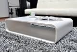 Lounge Couchtisch Retro 120x60cm Weiß