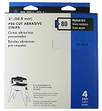 Delta 31-817 80 Grit Pre-Cut Sanding Strips for Models 31-250, 31-255 Wide Drum Sanders