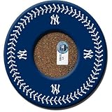 Steiner Sports MLB New York Yankees Blue with White Stitching Coasters (Set of 4)