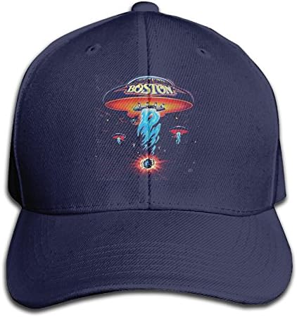 Mens Or Youth Hats Boston Rock Band Navy Plains Snapbacks Cap