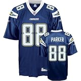 Eric Parker San Diego Chargers New Logo 2007 NFL Navy Adult Replica Jersey