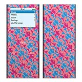 Skully Blue Design Decal Skin Sticker for Apple iPod nano 2G (2nd Generation) 2GB/ 4GB/ 8GB Player