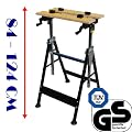 Werkbank Werktisch Arbeitstisch Spanntisch Klappbar H�heverstellbar 84,5 bis 124 cm