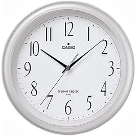 CASIO wave ceptor 電波掛け時計 IQ-1010J-7JF アナログタイプ （福島・九州両局対応）