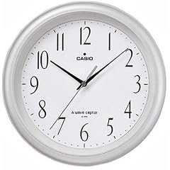 CASIO (カシオ) 掛け時計 WAVE CEPTOR ウェーブセプター 電波時計 アナログ (福島・九州両局対応) IQ-1010J-7JF