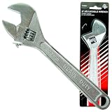 Heavy Duty 8 inch Adjustable Crescent Wrench