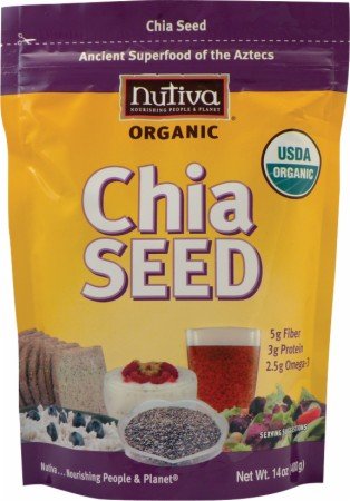 Nutiva Chia Seeds,Og 14 oz