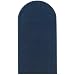 Waterhog Grand Classic Floor Mat - One End: Red/Black - 4' x 10.5' - Cleated Back