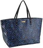 Rebecca Minkoff Cherish Mini Tote,Blue Leopard,one size