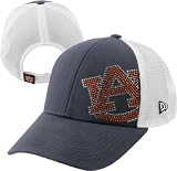 Auburn Tigers Women's New Era Jersey Shimmer Adjustable Trucker Mesh Hat