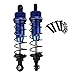 BQLZR Dark Blue Upgrade Parts Aluminum Alloy CC01-004 Adjustable Shock Absorber for TAMIYA RC1:10 Model Car Pack of 2