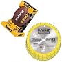 DEWALT DW3578F8 Heavy Duty 10-Pack of 7-1/4 Inch 24 Tooth Framing Blades with FREE DEWALT Football