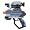 Jakks - Laser Challenge P.R.O. Basic Pistol 2 Player:  2 Pistols & 2 Scopes