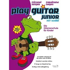 Play Guitar Junior: Die Gitarrenschule f�r Kinder. Maskottchen Schildi auch als Stofftier erh�ltlich