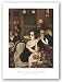 A Very Special Dinner by Juarez Machado 19"x25" Art Print Poster