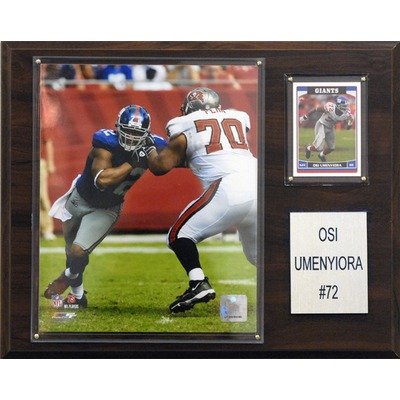 NFL New York Giants Osi Umenyiora Player Plaque