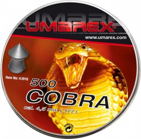 Set: 500 Umarex COBRA Spitzkopf