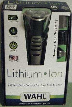 Wahl Rasoir Tondeuse Lithium Ion 9880-116 Close Shave &Prcision Trim