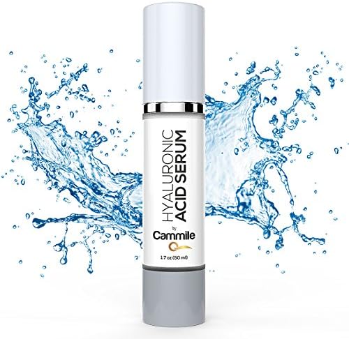 Hyaluronic Acid Serum - Anti Wrinkle Serum - With Vitamin C, E And MSM - Pure Skin Care - As A Wrinkle Filler And Moisturizer - Great As An Anti Aging, Beauty Cream - Best 100 % Satisfaction Guarantee