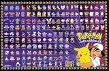Pokemon (Entire Group) Gold Wood-Mounted TV Poster Print - 24