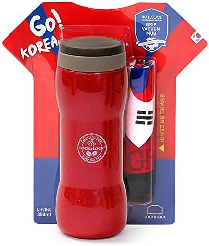 [Lock & Lock] I Love Soccer Dumbbell Grip Mug II Limited Edition (350ml) LHC840S