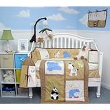 Boutique Giant Panda Animals 10pcs Crib Bedding... by SoHo Designs