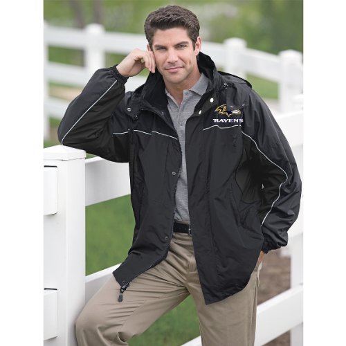Reebok Baltimore Ravens Men's Teton Systems Jacket Large