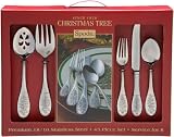 Spode Christmas Tree 45-Piece Flatware Set