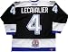 Vincent Lecavalier Tampa Bay Lightning Autographed 2004 Stanley Cup Black Jersey with 04 Champs Inscription