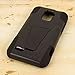 Empire MPERO IMPACT X Series Kickstand Case for ZTE Warp 4G 9510 - Retail Packaging - Black