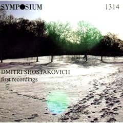 Dmitri Shostakovich: First Recordings