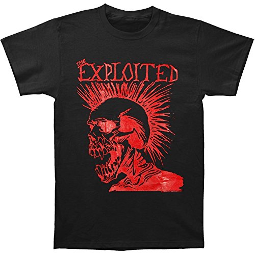 Exploited Men's Lets Start A War T-shirt X-Large Black