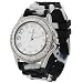 Geneva Women's Platinum Mixed Color Silicone Watch