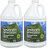 Seventh Generation Chlorine Free Bleach, Free & Clear, 64 oz, 2 pk