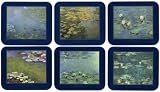 Monet's water Lilies - Set of 6 Coasters
