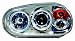 Angel-eyes Scheinwerfer VW Golf 4 Klarglas Chrom