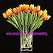 20pcs Tulip Flower Latex Real Touch for Wedding Décor Flower KC454