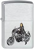 Original Zippo Feuerzeug Bike Girl