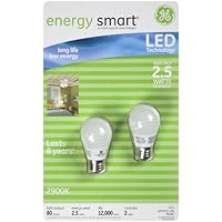 GE Energy Smart 2.5watt LED A15 Bulb w/ Medium Base