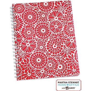 Martha Stewart Home Office Floral Spiral Notebooks, Pack of Two! - 8