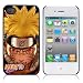 iLookcase Comic Serie: High Quality Naruto Hard Case for Apple iPhone 4 4S With 3 Pieces Screen Prot