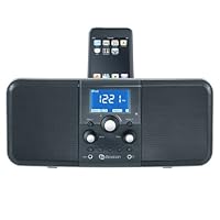 Boston Acoustics Duo-I iPod/iPod touch Dock AM/FM Stereo Radio and Clock Functions (Midnight)
