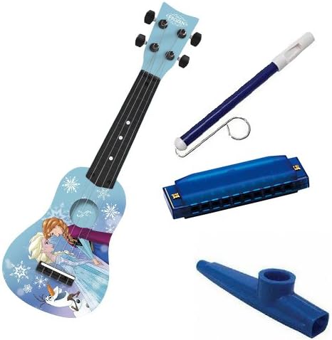 Frozen Mini Guitar w/Music Wind Pack