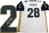 Marshall Faulk Autographed/Hand Signed St. Louis Rams Replica Jersey