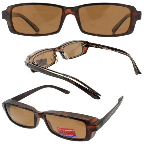 Slim Jim Mini Fit Over Sunglasses Copper Bronze Polarized Lenses