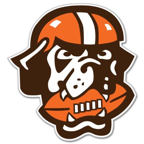 Cleveland Browns NFL Football bumper sticker 4