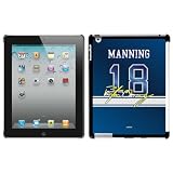 NFL Players - Peyton Manning - Color Jersey design on iPad 2 Smart Cover Compatible Case by Coveroo