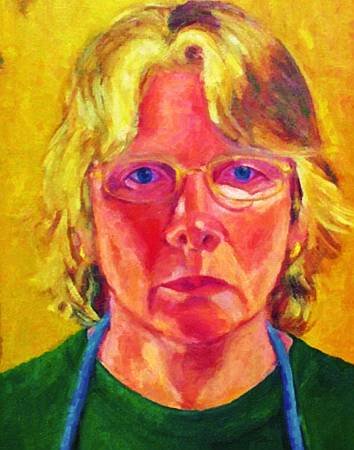 Custom Order #QO-XHJ, Oil on Canvas, Custom Painting of The Person You Love, For 1 Person of Customer's Choice, Style: Expressionism, with Signature Text 