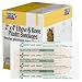 First Aid Only 2" X 4" Elbow & Knee Plastic Bandage, 25-Count Boxes (Pack of 4)